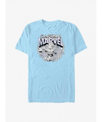 Marvel Captain Marvel Spring T-Shirt $6.31 T-Shirts