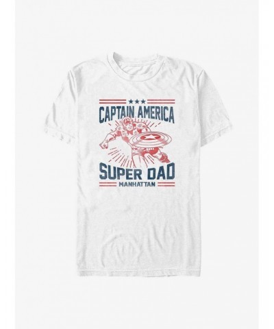 Marvel Captain America Super Dad T-Shirt $6.88 T-Shirts