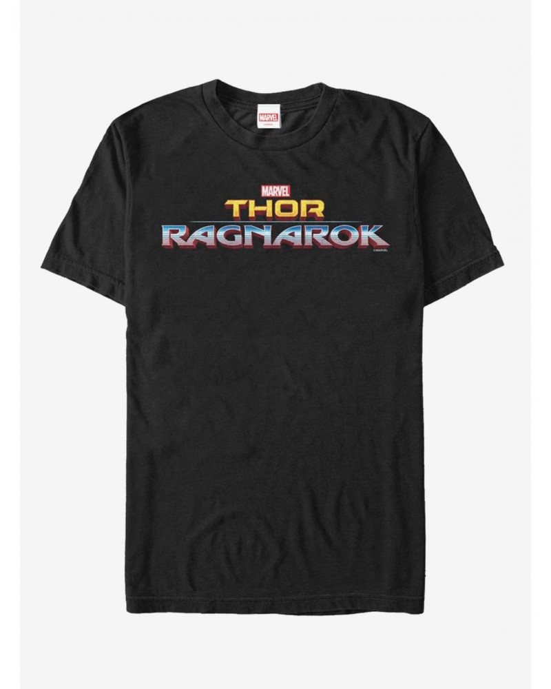 Marvel Thor Ragnarok Logo T-Shirt $6.12 T-Shirts