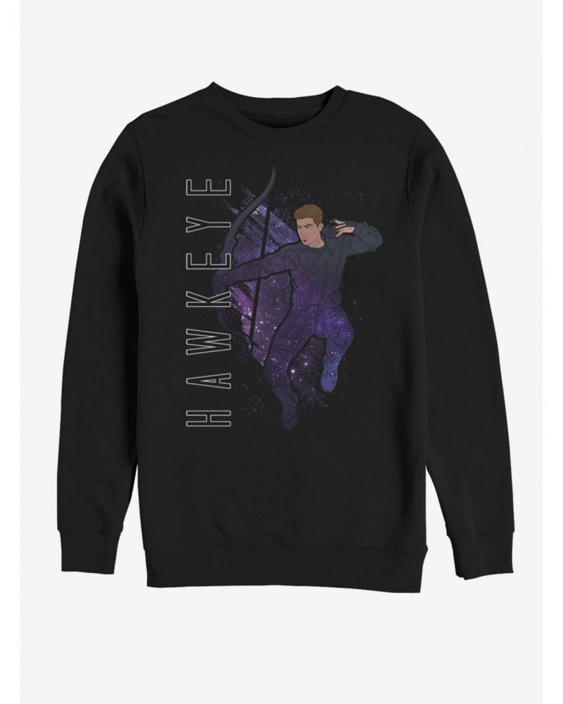 Marvel Avengers: Endgame Hawkeye Painted Sweatshirt $14.46 Sweatshirts