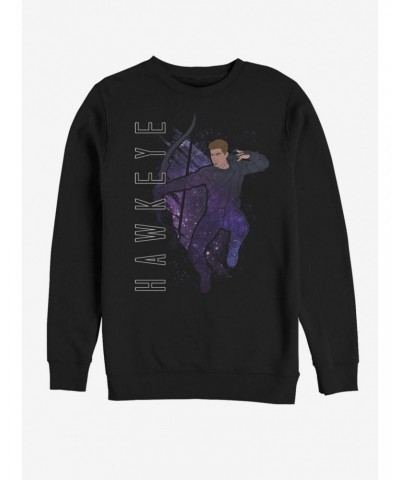 Marvel Avengers: Endgame Hawkeye Painted Sweatshirt $14.46 Sweatshirts