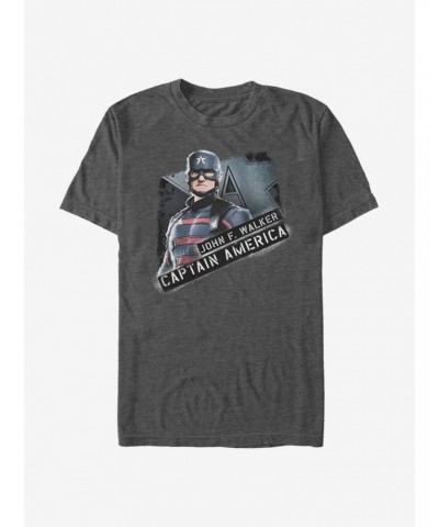 Marvel The Falcon And The Winter Soldier Captain America T-Shirt $7.65 T-Shirts