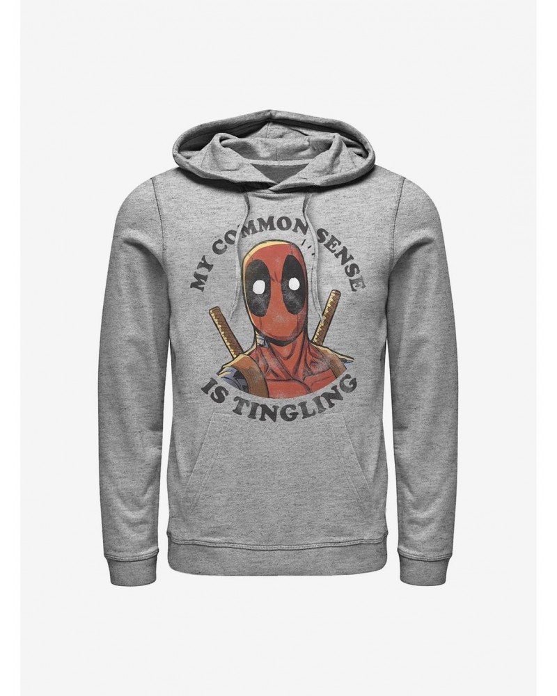 Marvel Deadpool Tingling Hoodie $15.45 Hoodies