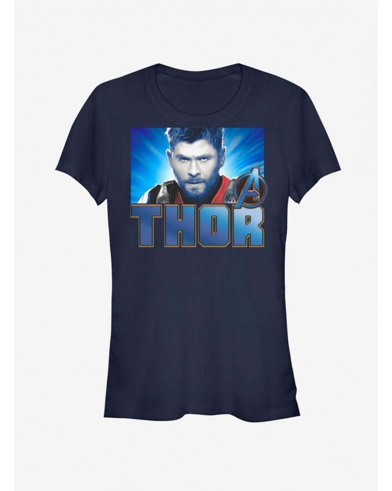 Marvel Avengers Endgame Thor Gaze Girls T-Shirt $8.37 T-Shirts