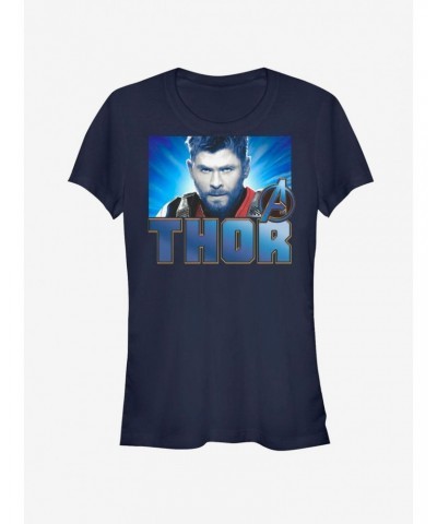 Marvel Avengers Endgame Thor Gaze Girls T-Shirt $8.37 T-Shirts