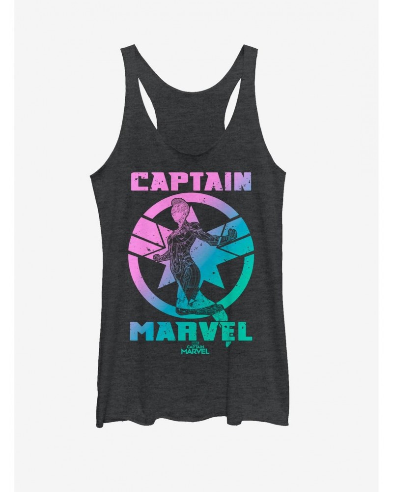 Marvel Captain Marvel Marvel Grade Girls Tank $9.12 Tanks