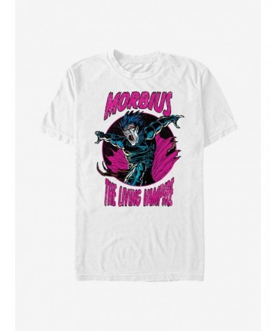 Marvel Morbius The Living Vampire Panels Comic Frame T-Shirt $9.18 Merchandises