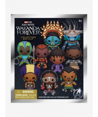 Marvel Black Panther: Wakanda Forever Blind Bag Figural Bag Clip $3.28 Clips