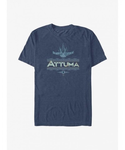 Marvel Black Panther: Wakanda Forever Attuma Logo T-Shirt $7.27 T-Shirts