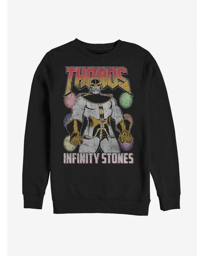 Avengers Thanos And The Infinity Stones Sweatshirt $12.10 Sweatshirts