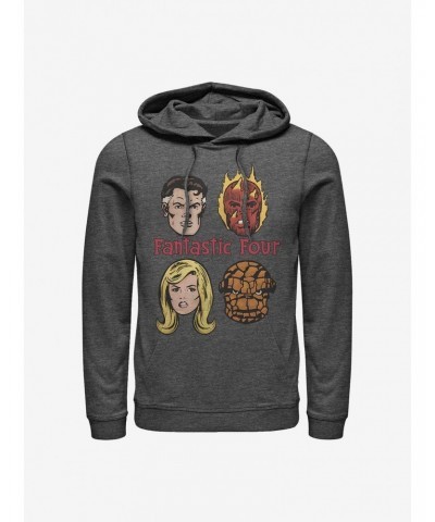 Marvel Fantastic Four Fantastic Four Hoodie $15.45 Hoodies