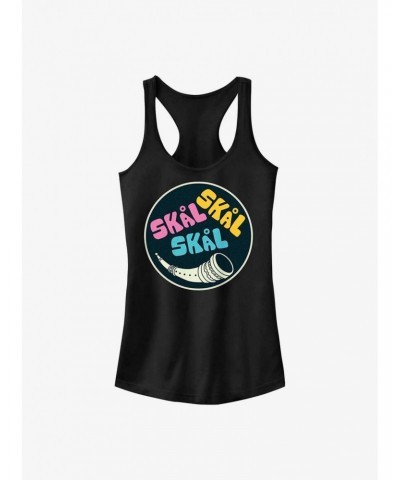 Marvel Thor: Love and Thunder Skal Badge Girls Tank $7.17 Tanks