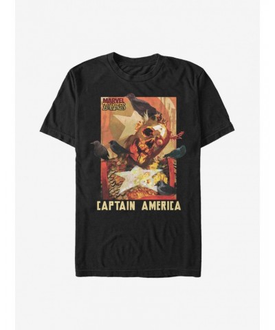 Marvel Zombies Zombie Captain America T-Shirt $6.31 T-Shirts