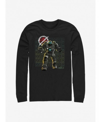 Marvel What If...? Rogers Suit Long-Sleeve T-Shirt $11.84 T-Shirts