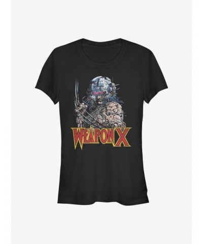 Marvel Wolverine Weapon X Girls T-Shirt $9.16 T-Shirts