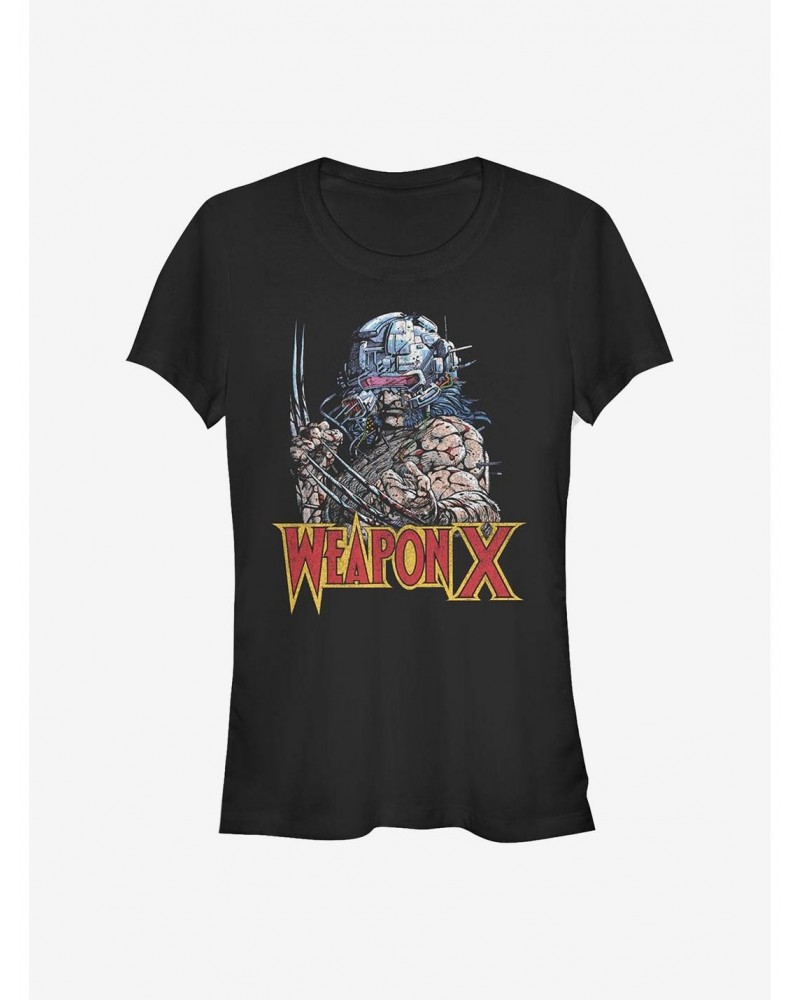 Marvel Wolverine Weapon X Girls T-Shirt $9.16 T-Shirts