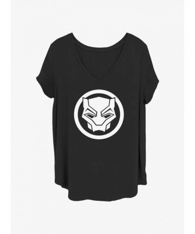 Marvel Black Panther Sigil Girls T-Shirt Plus Size $9.48 T-Shirts