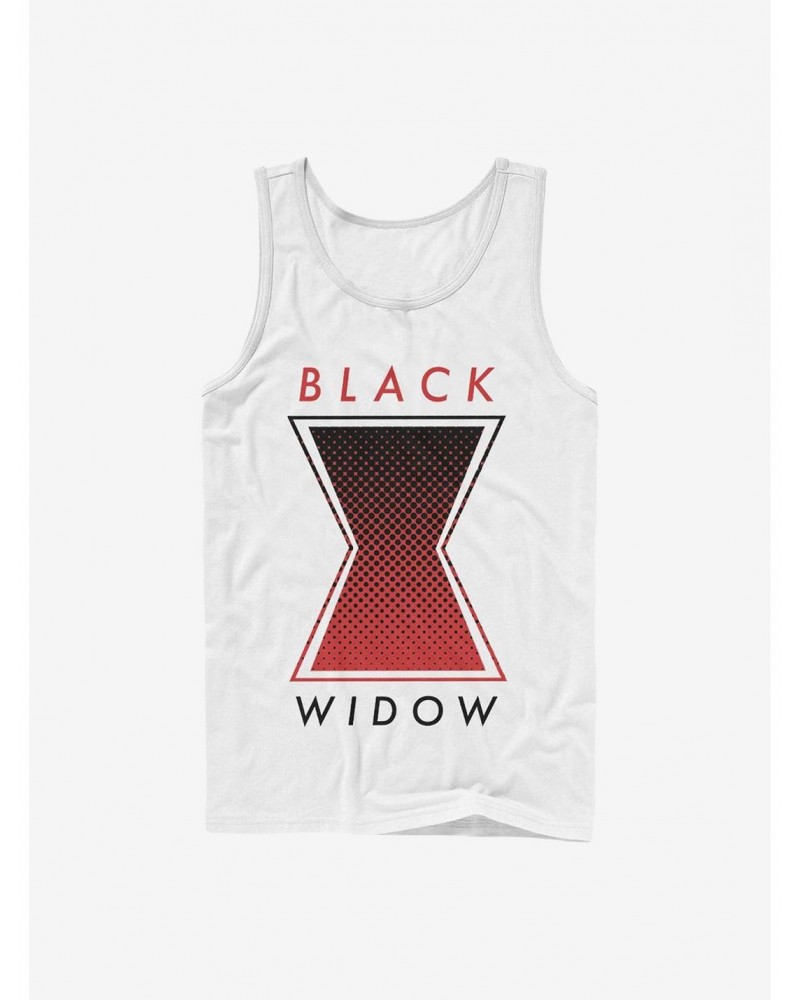 Marvel Black Widow Haftone Symbol Tank $7.37 Tanks