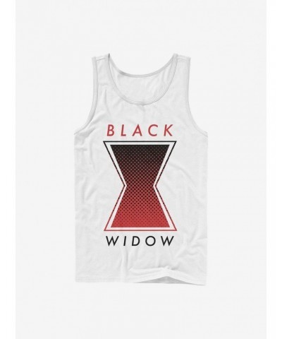 Marvel Black Widow Haftone Symbol Tank $7.37 Tanks