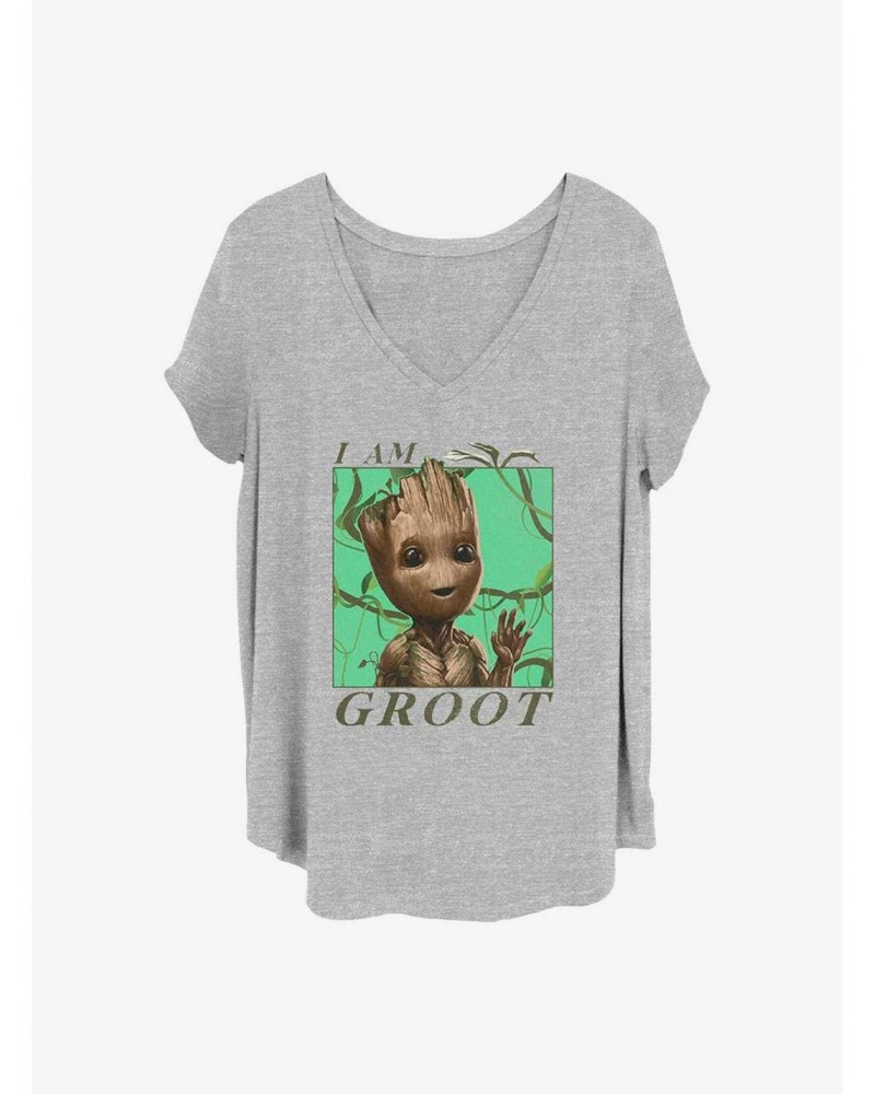 Marvel Guardians of the Galaxy Jungle Vibes Girls T-Shirt Plus Size $9.02 T-Shirts