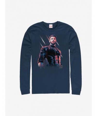 Marvel Captain America Old Soldier Long-Sleeve T-Shirt $7.90 T-Shirts