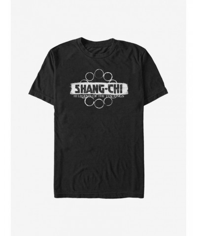 Marvel Shang-Chi And The Legend Of The Ten Rings Logo T-Shirt $6.88 T-Shirts