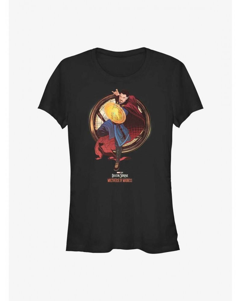 Marvel Doctor Strange In The Multiverse Of Madness Hero Girls T-Shirt $8.96 T-Shirts