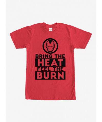 Marvel Iron Man Feel the Burn T-Shirt $6.31 T-Shirts