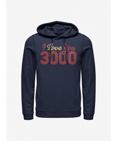 Marvel Avengers I Love You 3000 Loves Hoodie $11.14 Hoodies