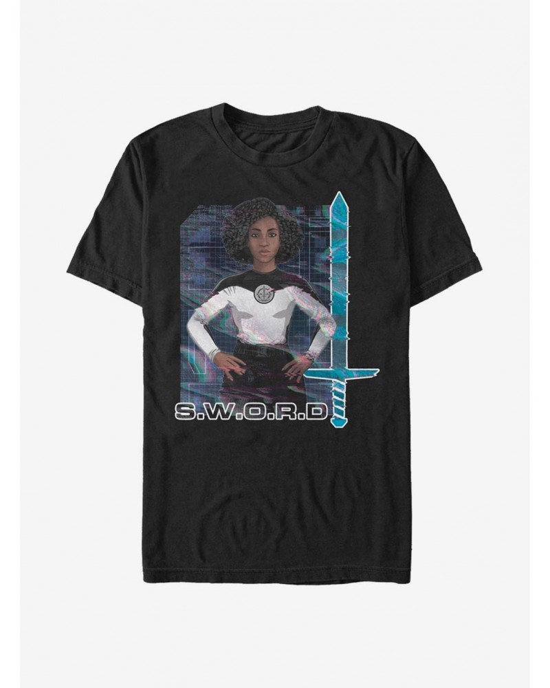 Extra Soft Marvel WandaVision Digital Monica T-Shirt $8.55 T-Shirts