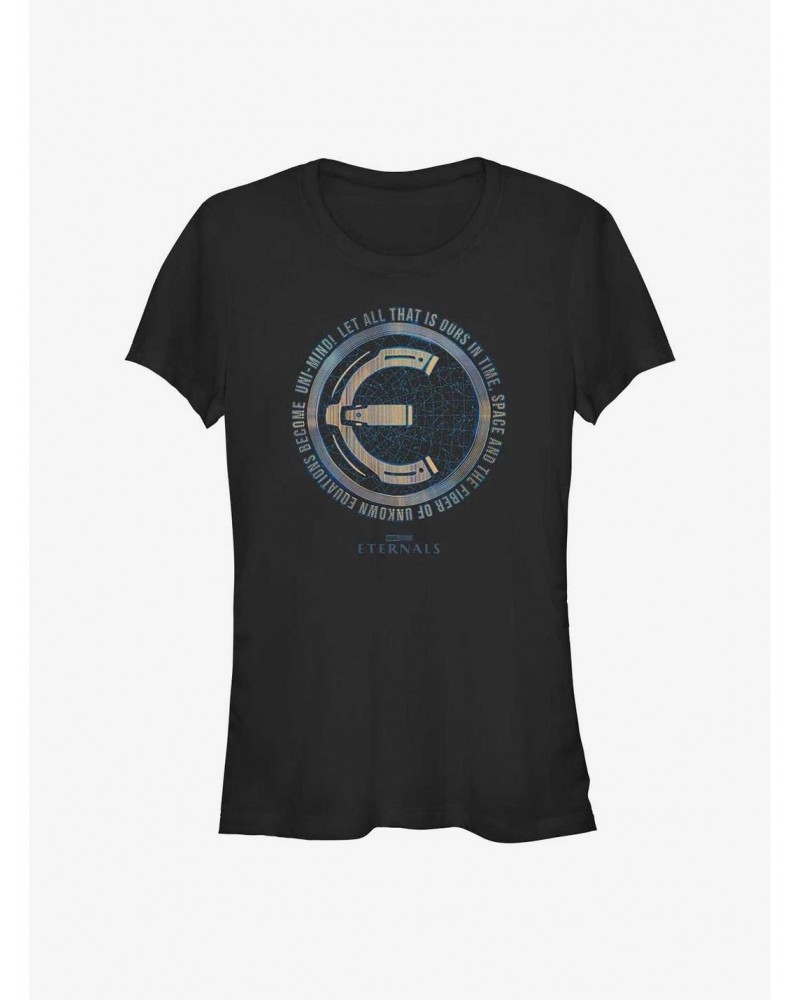 Marvel Eternals Space Fiber Equations Girls T-Shirt $8.76 T-Shirts