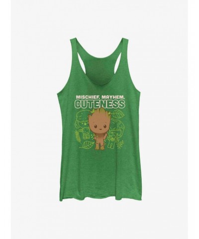 Marvel Guardians of the Galaxy Mischief Mayhem Girls Tank $8.50 Tanks