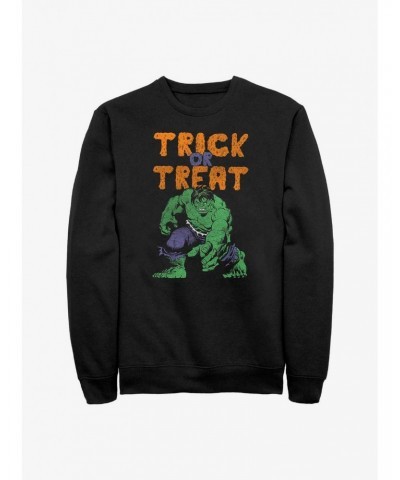 Marvel Hulk Trick or Treat Sweatshirt $13.28 Sweatshirts