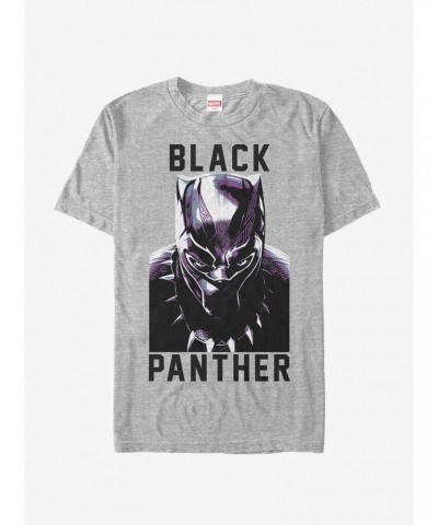 Marvel Black Panther 2018 Portrait T-Shirt $5.93 T-Shirts