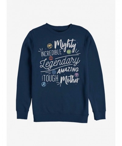 Marvel Avengers Mom Stack Crew Sweatshirt $12.10 Sweatshirts