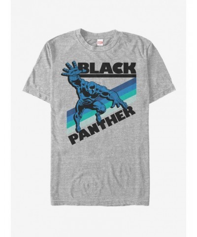 Marvel Black Panther Retro Panther T-Shirt $7.46 T-Shirts