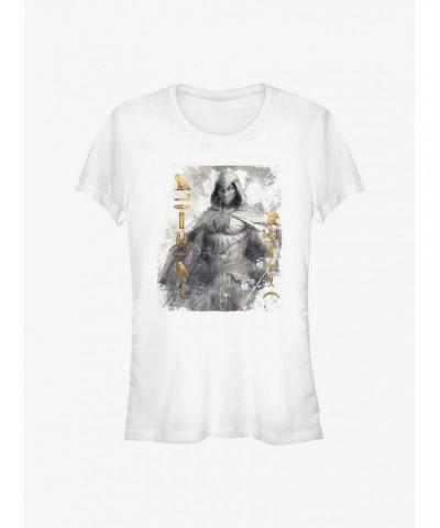 Marvel Moon Knight Glyphs Girls T-Shirt $9.76 T-Shirts