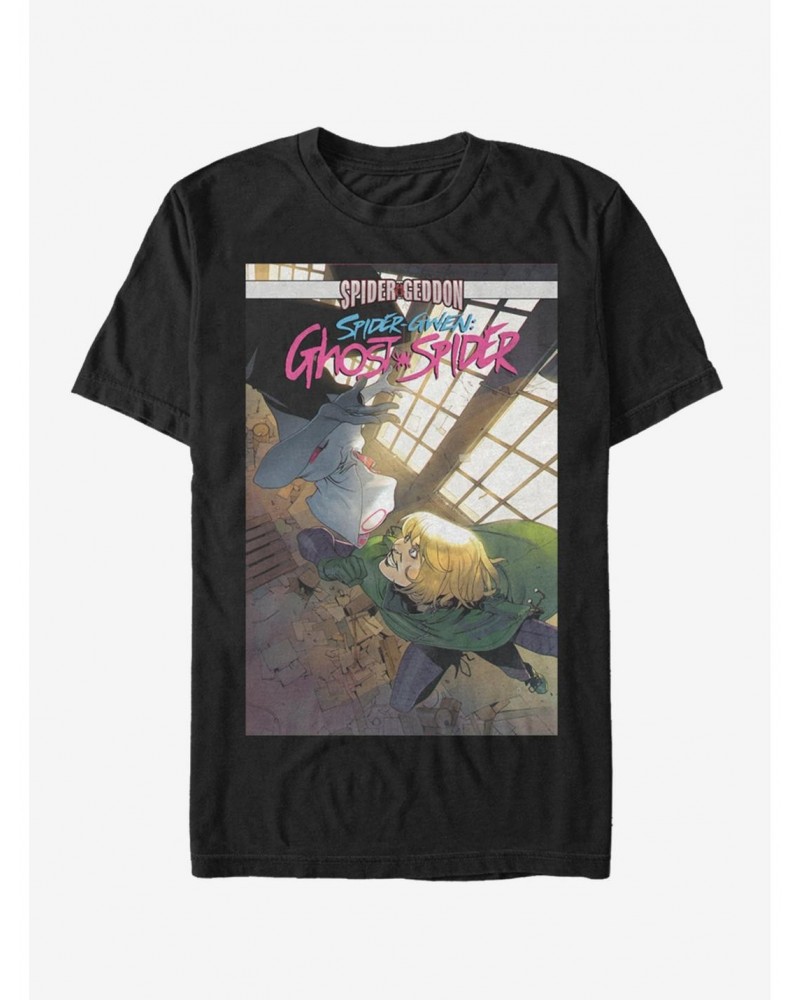 Marvel Spider-Man: Into The Spider-Verse Spider-Gwen Ghost-Spider DEC18 T-Shirt $6.12 T-Shirts