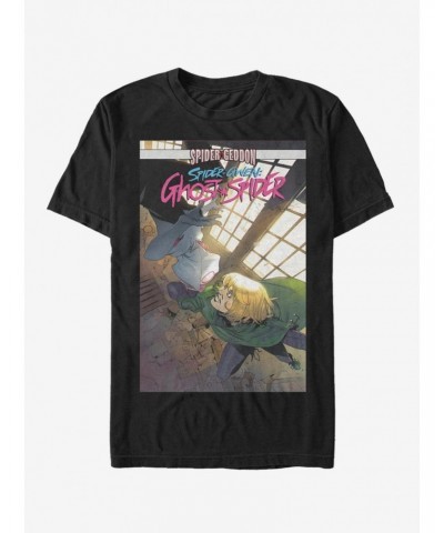 Marvel Spider-Man: Into The Spider-Verse Spider-Gwen Ghost-Spider DEC18 T-Shirt $6.12 T-Shirts