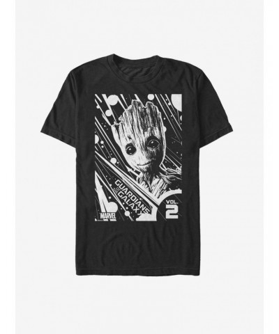 Marvel Guardians of the Galaxy Vol. 2 Groot Light T-Shirt $8.22 T-Shirts