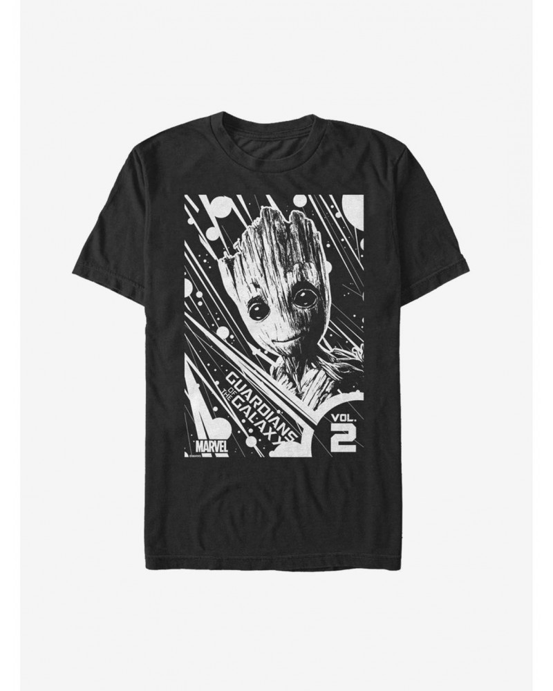 Marvel Guardians of the Galaxy Vol. 2 Groot Light T-Shirt $8.22 T-Shirts