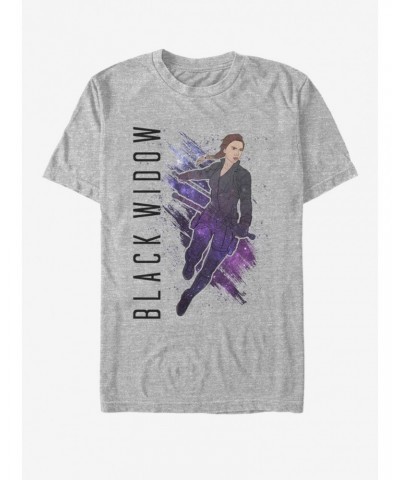 Marvel Avengers: Endgame Black Widow Painted T-Shirt $6.88 T-Shirts