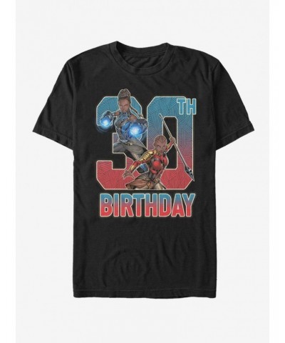 Marvel Black Panther Shuri Okoye 30th Birthday T-Shirt $6.50 T-Shirts